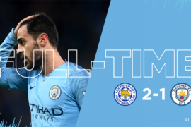 Leicester City vs Manchester City 2-1 – Highlights & Goals (Download Video)