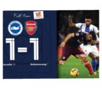 Brighton vs Arsenal 1-1 – Highlights & Goals (Download Video)