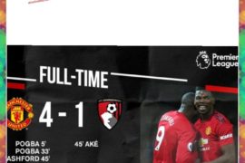 Manchester United vs Bournemouth 4-1 – Highlights & Goals (Download Video)