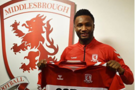 Middlesbrough F.C. Unveil Mikel As Their New Signing
