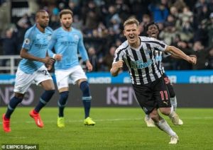 Newcastle vs Manchester City 2-1 - Highlights & Goals