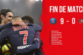 PSG vs Guingamp 9-0 – Highlights & Goals (Download Video)