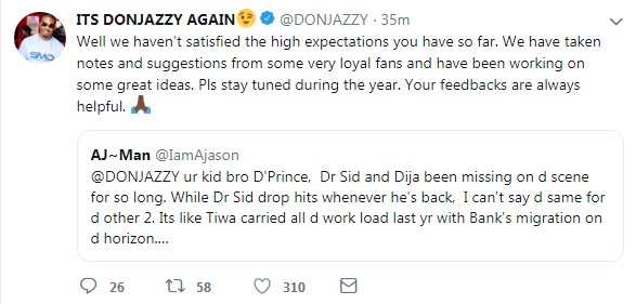 Mavin Records Is Not Dead But Faint – Don Jazzy