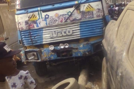 Trailer Loses Control As Many Injured, Dead Body Found In Molete (Photos)