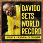 Davido Sets World Record, Appears In 14 Albums In A Calendar Year