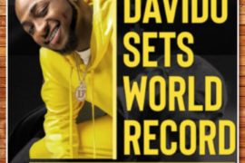 Davido Sets World Record, Appears In 14 Albums In A Calendar Year