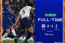 Chelsea vs Tottenham 2*-1 (AGG 2-2) [Pen 4-2] – Highlights & Goals (Video)