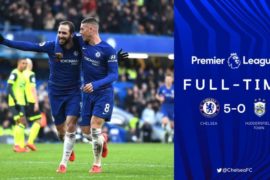 Chelsea vs Huddersfield 5-0 – Highlights & Goals (Download Video)