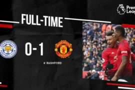 Leicester City vs Man United 0-1 – Highlights & Goals (Download Video)