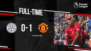 Leicester City vs Man United 0-1 - Highlights & Goals