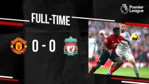 Manchester United vs Liverpool 0-0 - Highlights & Goals