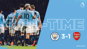Manchester City vs Arsenal 3-1 - Highlights & Goals
