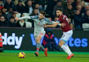 West Ham vs Liverpool 1-1 - Highlights & Goals