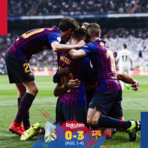 Real Madrid vs Barcelona 0-3 (AGG 1-4)- Highlights & Goals
