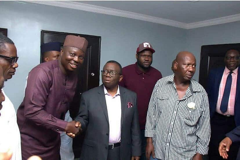 Updates On Baba Suwe's Health As He Visits Minister of Health (Photos)