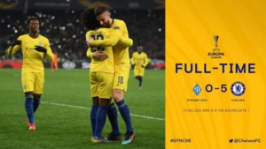 Dynamo Kyiv vs Chelsea 0-5 (AGG 0-8) - Highlights & Goals