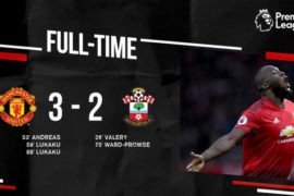 Manchester United vs Southampton 3-2 – Highlights & Goals (Download Video)