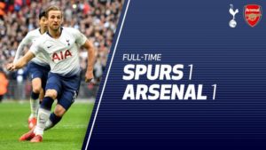 Tottenham vs Arsenal 1-1 - Highlights & Goals