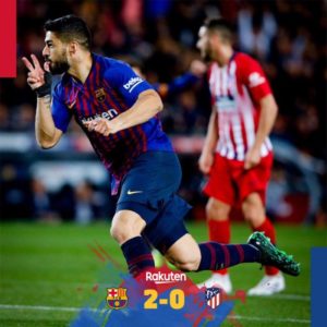 Barcelona vs Atletico Madrid 2-0 Highlights & Goals
