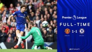 Manchester United vs Chelsea 1-1 - Highlights & Goals