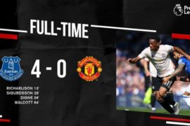 Everton vs Manchester United 4-0 – Highlights & Goals (Download Video)