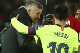 Solksjaer Reveals What Messi Told Him After Old Trafford Defeat
