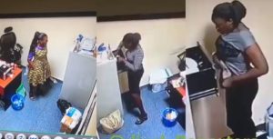 Yabatech Student Caught Stealing Over N500,000 During Her SIWES (Video)