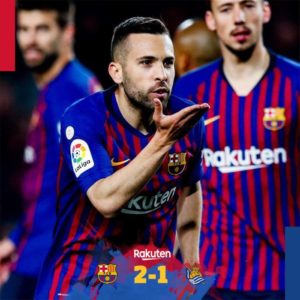 Barcelona vs Real Sociedad 2-1 - Highlights & Goals