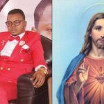 Bishop Obinim Destroys Jesus Image In His Church (Video)