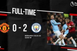 Manchester United vs Manchester City 0-2 – Highlights (Download Video)