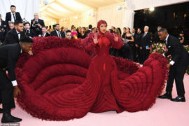 See Cardi B ‘s Outfit At Met Gala Everyone’s Talking About (Photos)