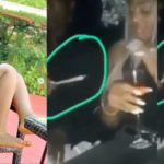 Regina Daniels Caught Smoking Marijuana With Her Husband (Video)