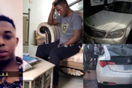 EFCC Arrests Popular Yahoo kingpin, Onoriode, 3 Others in Calabar (Photos)
