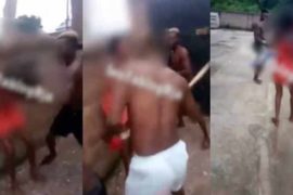 Four Osun Students Beats A Hooker Who Refused Unprotected Sex (Video)