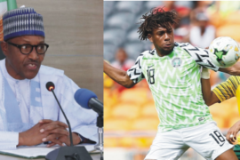 President Buhari Celebrates Super Eagles Victory Over South Africa
