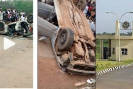 Angry Students Destroy SARS Vehicle In Their Campus (Video)