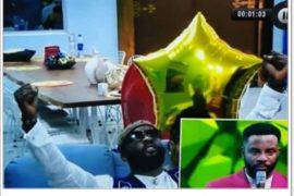 #BBNaija: Gedoni Reveals Why He Celebrated His Eviction