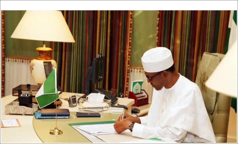 President Buhari Signs New 3 Bills Into Law