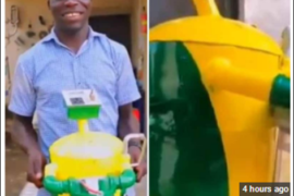 Nigerian Man Builds Generator That Uses Water (Video)