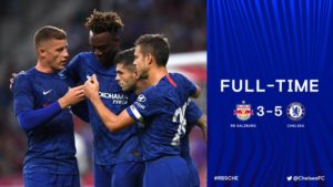 Salzburg vs Chelsea 3-5 - Highlights