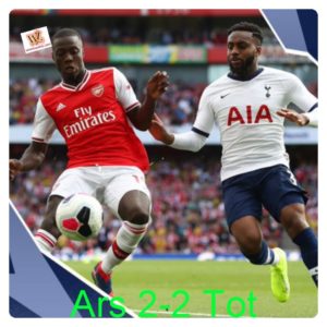 Arsenal vs Tottenham 2-2 - Highlights