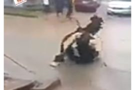 Two Masquerades Caught Fighting On A Busy Road (Video)