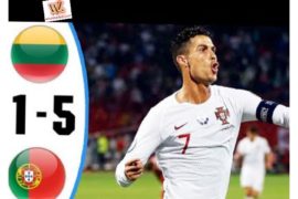 Lithuania vs Portugal 1-5 – Highlights (Video)