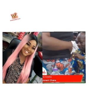 OAP Deeps Hand Inside Actress Xandy's Panties On Live Programme (Video)