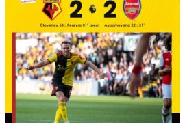 Watford vs Arsenal 2-2 – Highlights (Video Download)