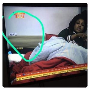 #BBNaija: See What Tacha Did After Khafi Left (Photos)