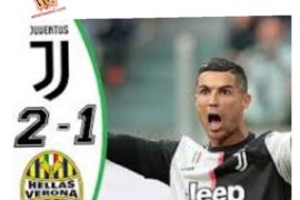 Juventus vs Verona 2-1 – Highlights (Video)