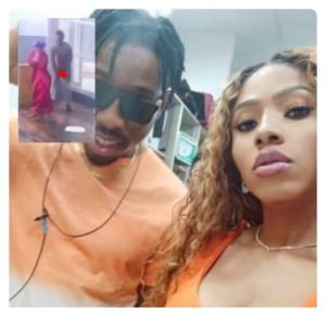 #BBNaija: Mercy Exposes Ike's Private Part, Pulls Down His Shorts (Video)