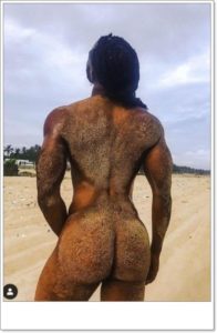 Toyin Lawani's PA Strips Completely Naked (Photos)