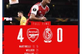 Arsenal vs Standard Liege 4-0 Highlights (Download Video)
